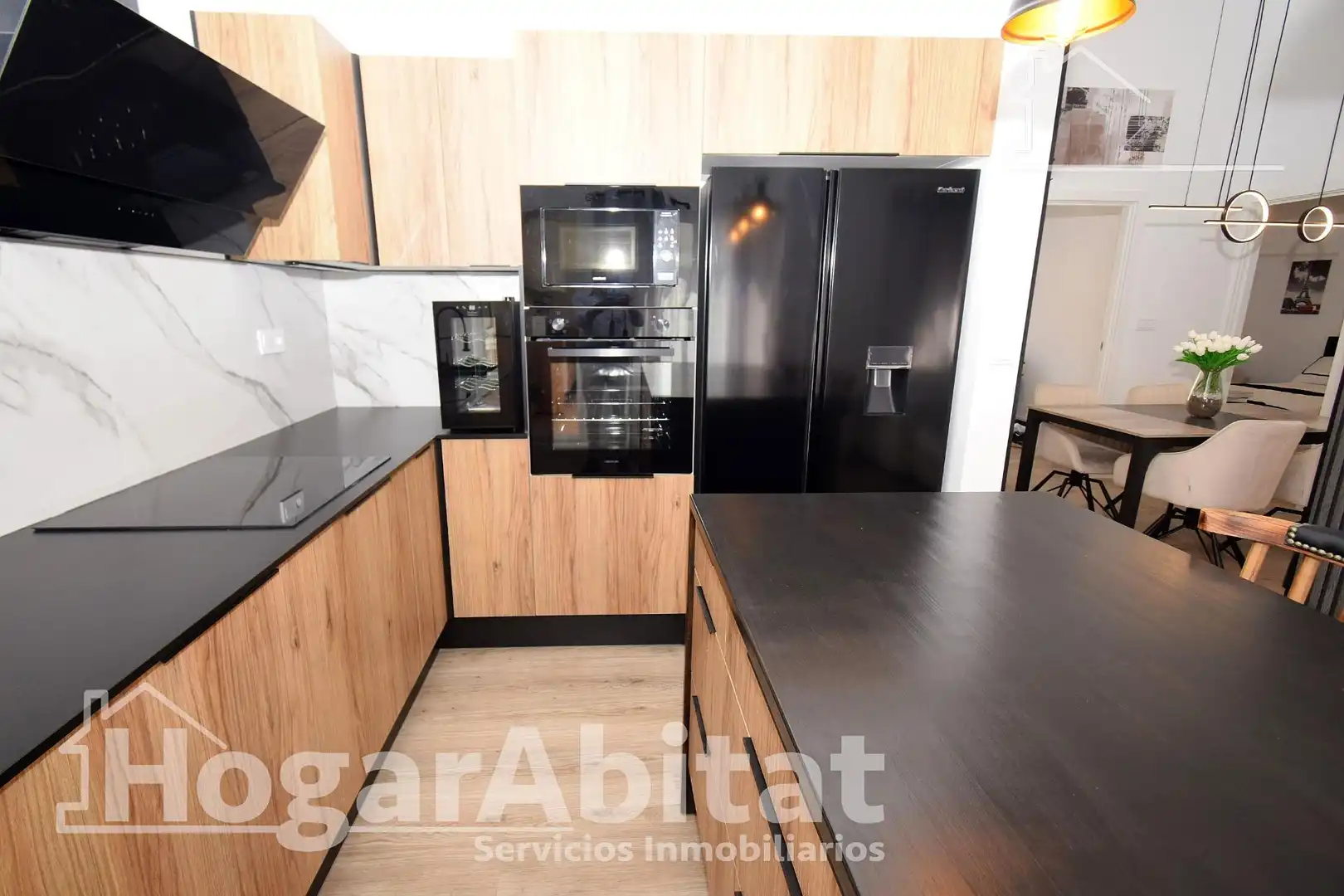 Kitchen of Attic for sale in Picassent  with Parquet flooring, Terrace and Furnished