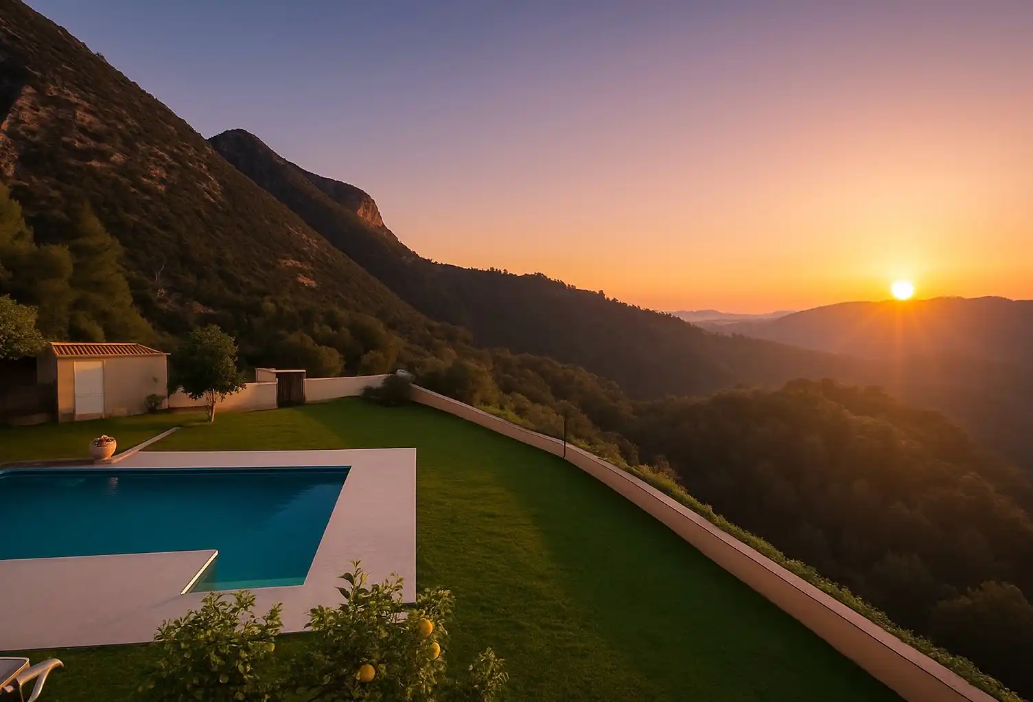 Piscina de Casa o chalet en venta en Istán con Aire acondicionado, Jardín privado y Piscina