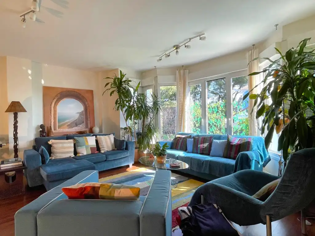 Living room of Detached homes for sale in Las Rozas de Madrid  with Private garden, Terrace and Storage room