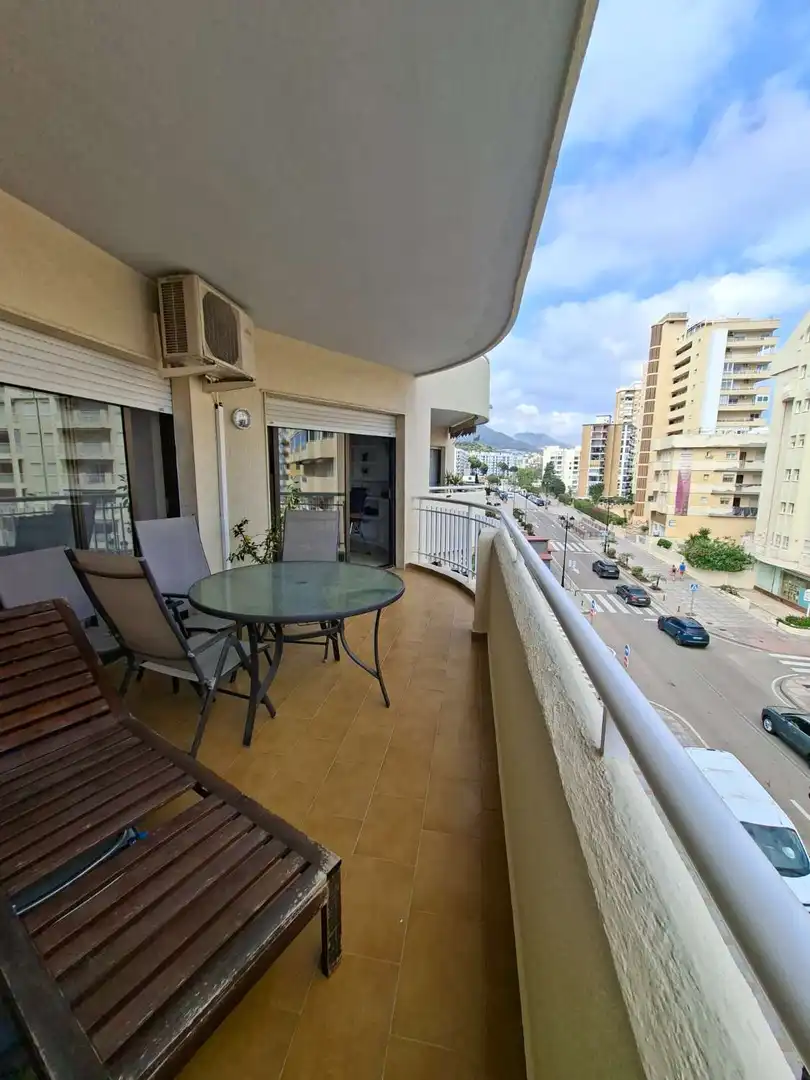 Terrace of Flat for rent in Fuengirola  with Air Conditioner, Terrace and Swimming Pool