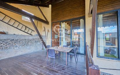 Terrasse von Country house zum verkauf in Err mit Heizung, Privatgarten und Parkett