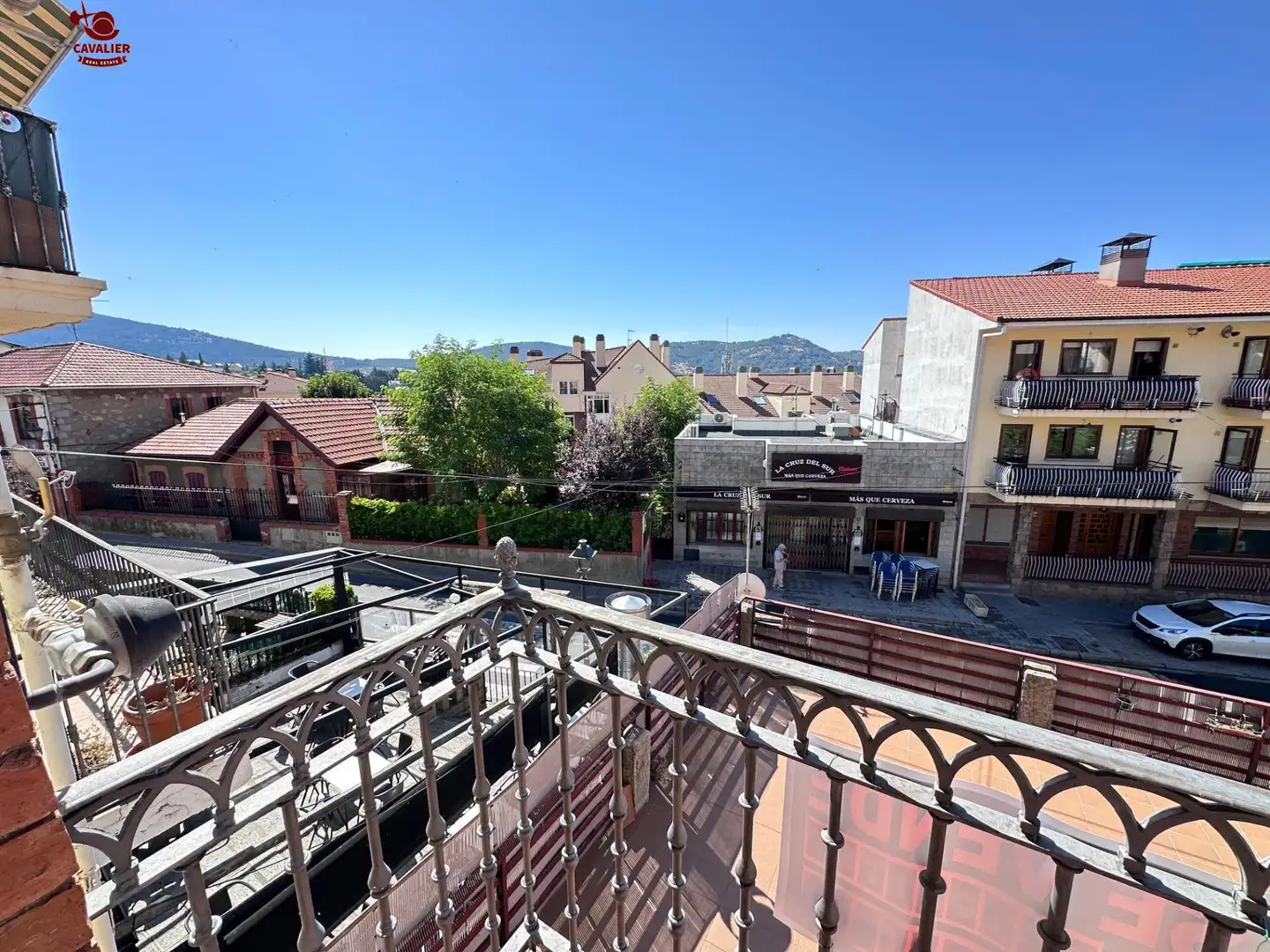 Vista exterior de Casa adosada en venta en Cercedilla con Calefacción, Terraza y Balcón
