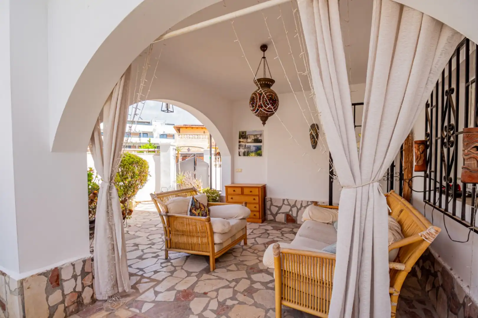 Terraza de Casa o chalet de alquiler en L'Alfàs del Pi con Aire acondicionado, Calefacción y Piscina