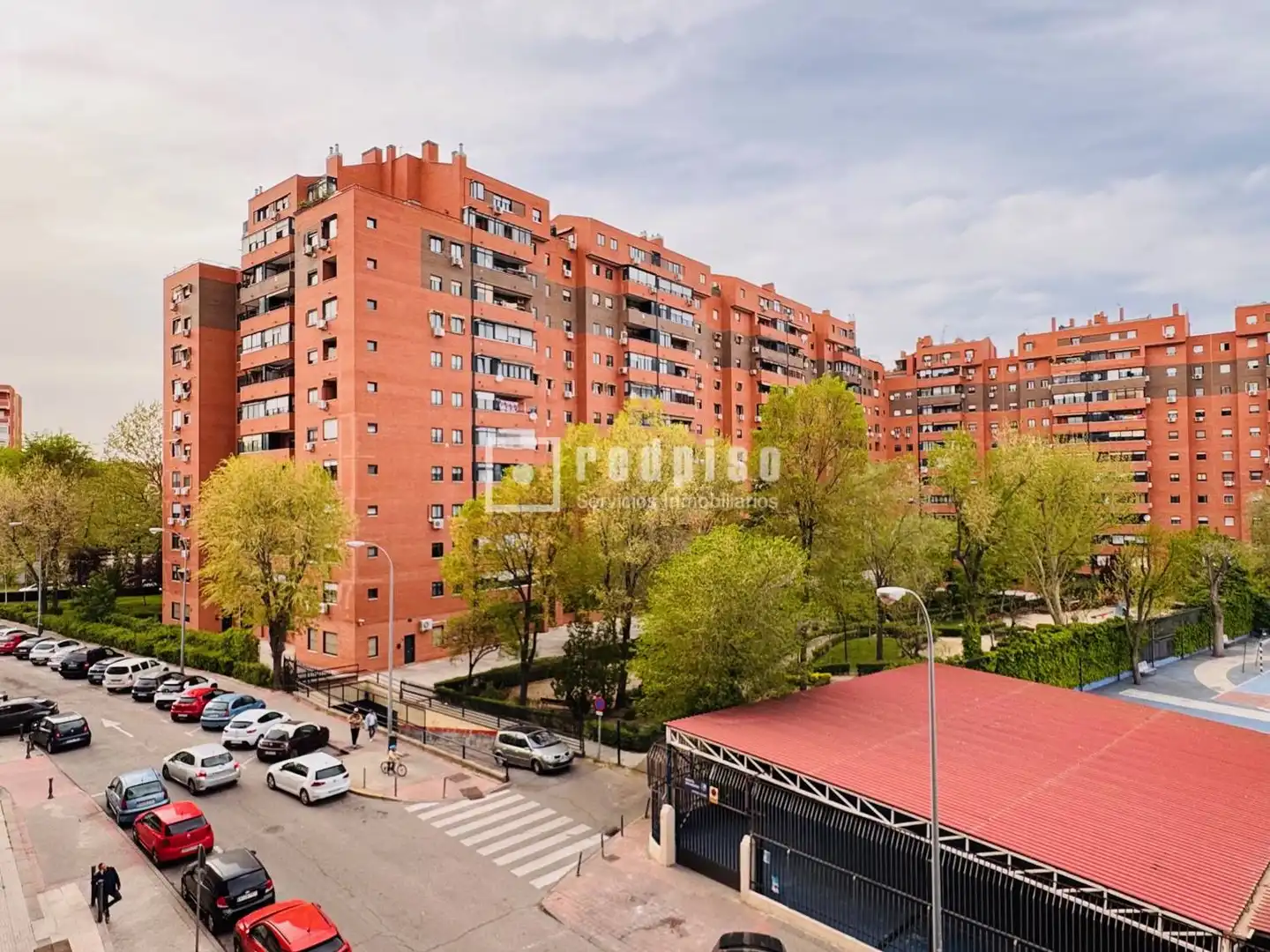 Vista exterior de Pis en venda en Fuenlabrada amb Aire condicionat, Calefacció i Jardí privat
