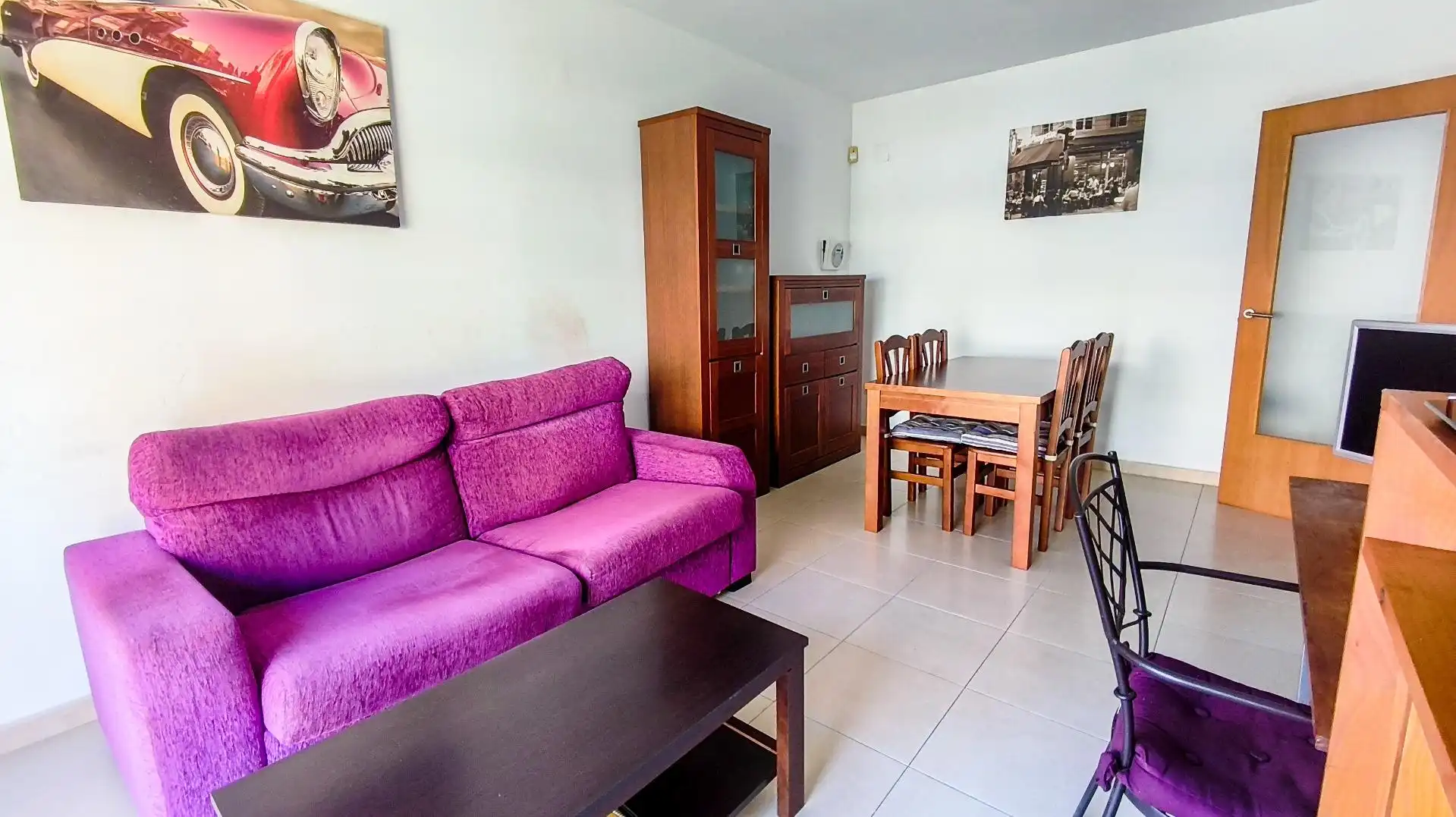 Sala de estar de Piso en venta en Reus con Jardín privado, Trastero y Piscina comunitaria
