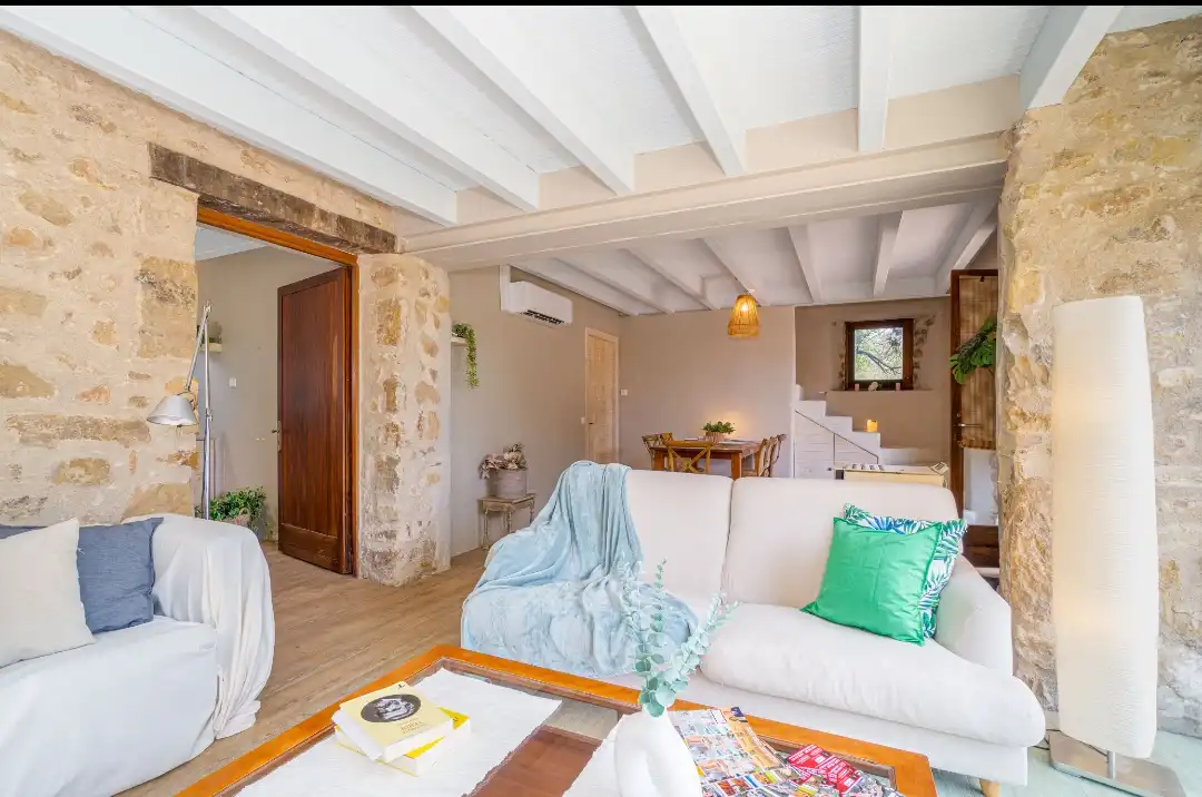 Living room of Country homes for sale in Cistella  with Air Conditioner, Heating and Furnished