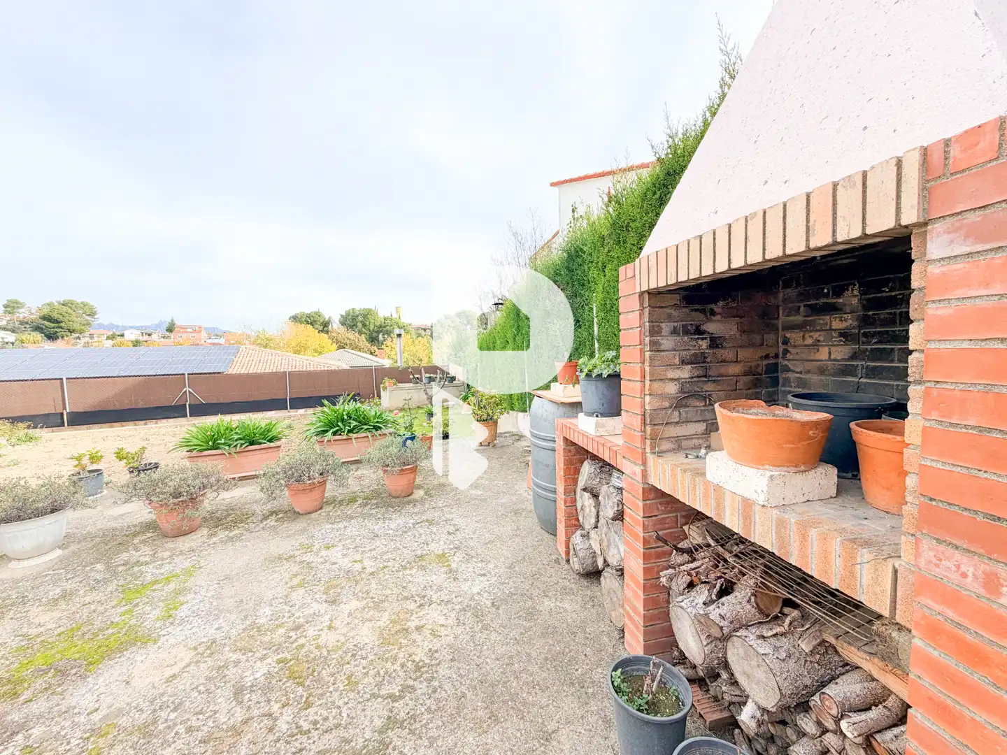 Jardín de Casa o chalet en venta en Piera con Aire acondicionado, Calefacción y Jardín privado