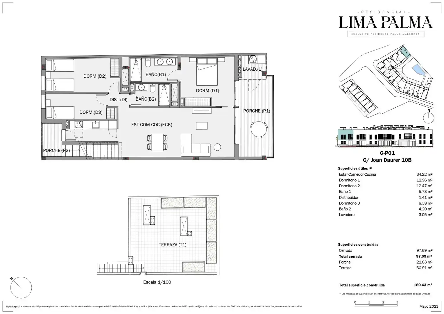 Piso con piscina en venta en Platja de Palma, imagen 7