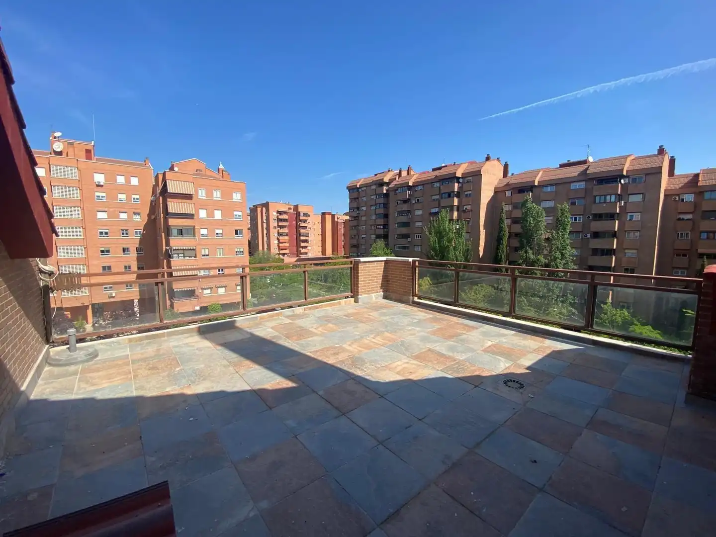 Terraza de Ático de alquiler en Tres Cantos con Calefacción, Amueblado y Piscina comunitaria