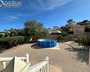 Exterior view of House or chalet for sale in El Campello  with Air Conditioner, Terrace and Swimming Pool