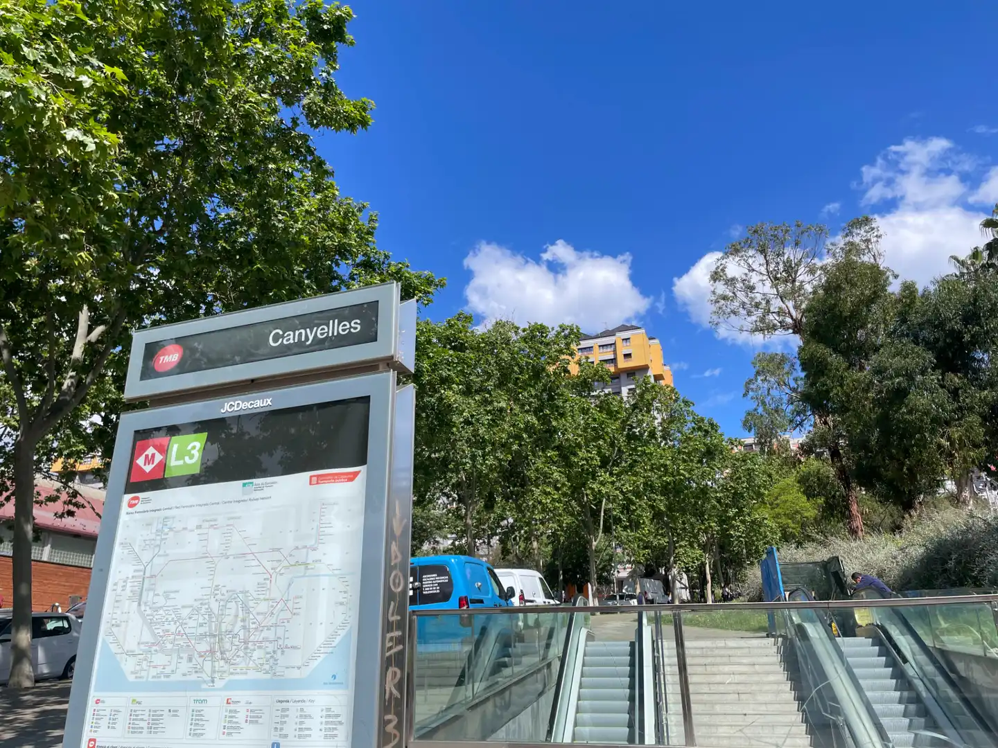 Exterior view of Flat for sale in Barcelona  with Heating, Furnished and Balcony