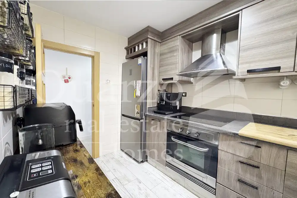 Kitchen of Flat for sale in Alfafar  with Furnished and Balcony