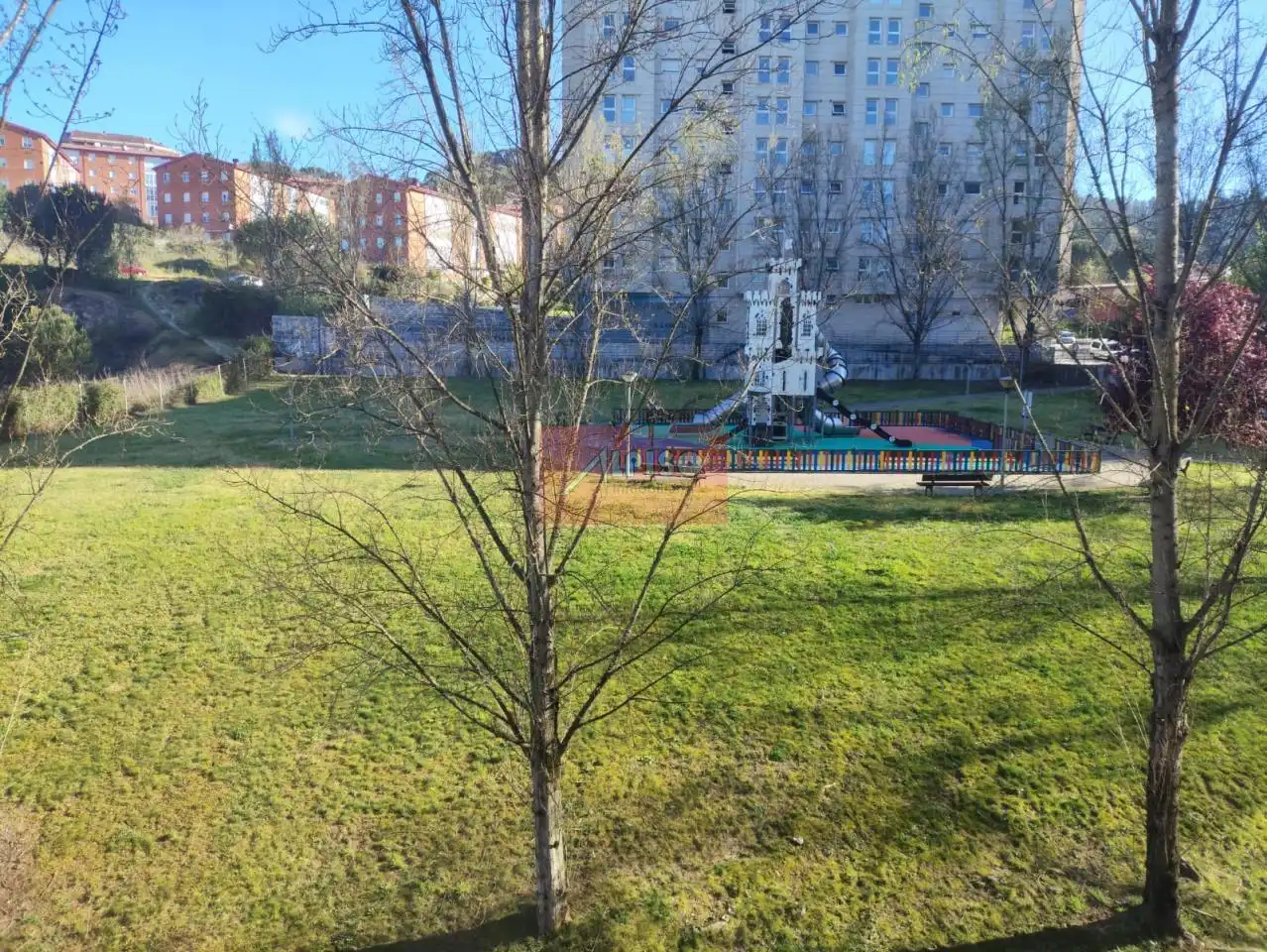Garden of Flat for sale in Ourense Capital   with Heating and Furnished