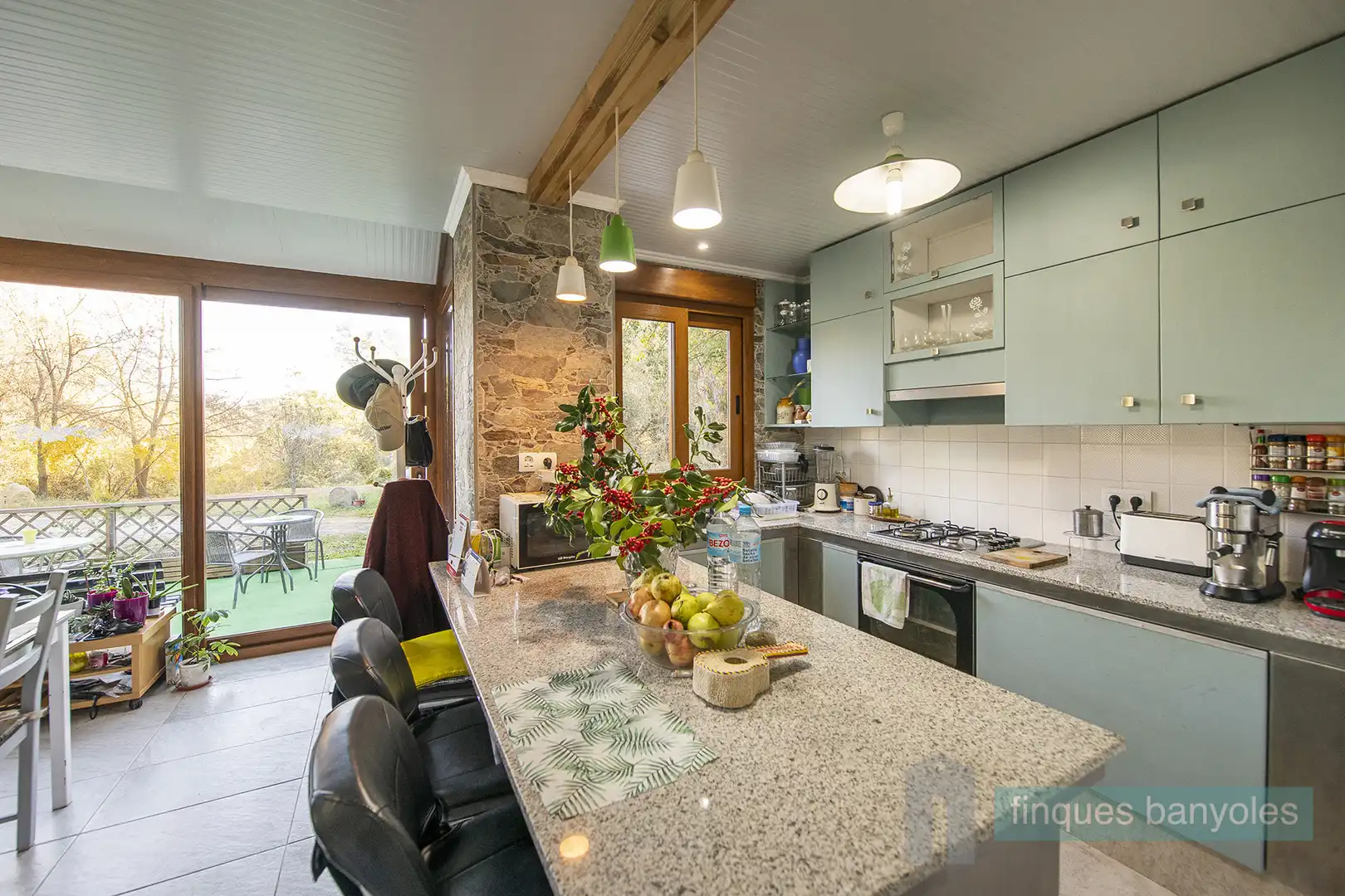 Kitchen of Country homes for sale in Porqueres  with Heating, Private garden and Terrace