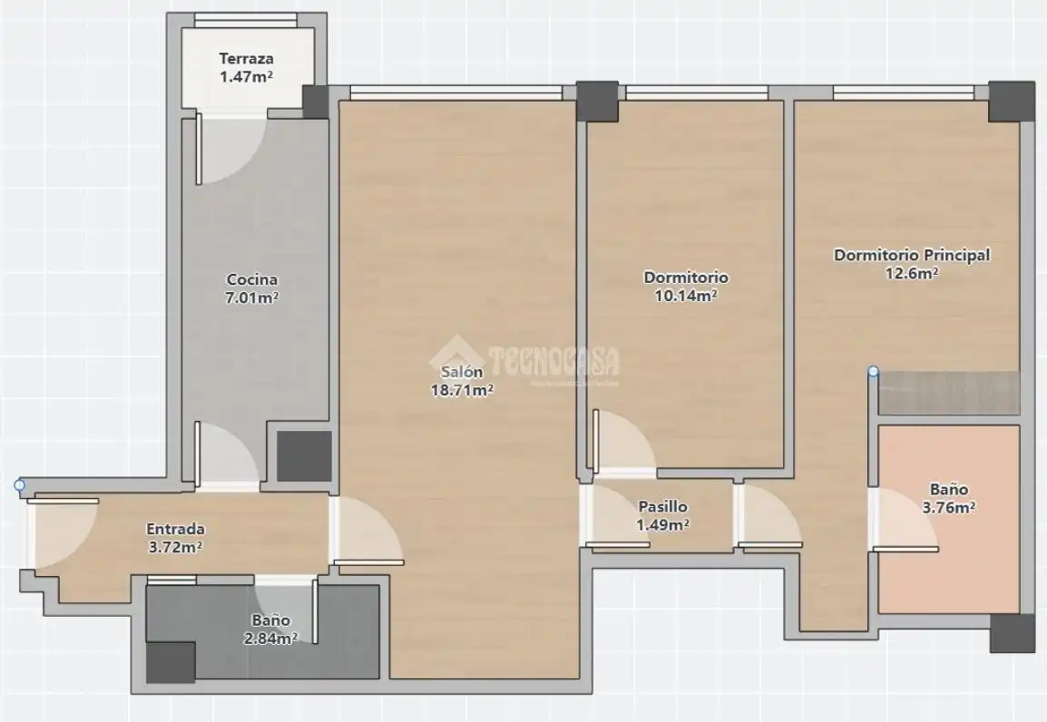 Piso en venta en Fuenlabrada con Aire acondicionado, Calefacción y Piscina comunitaria