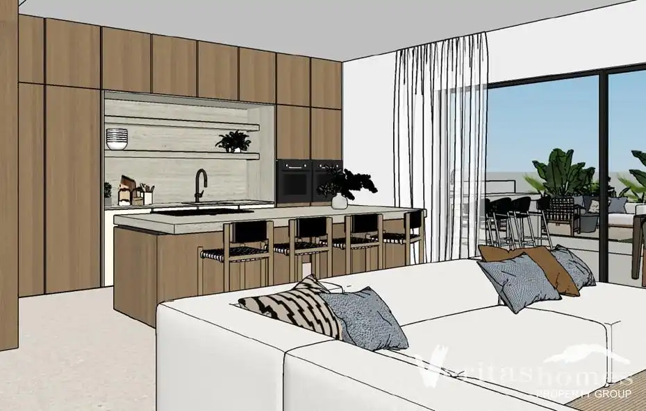 Sala d'estar de Residencial en venda en Mojácar