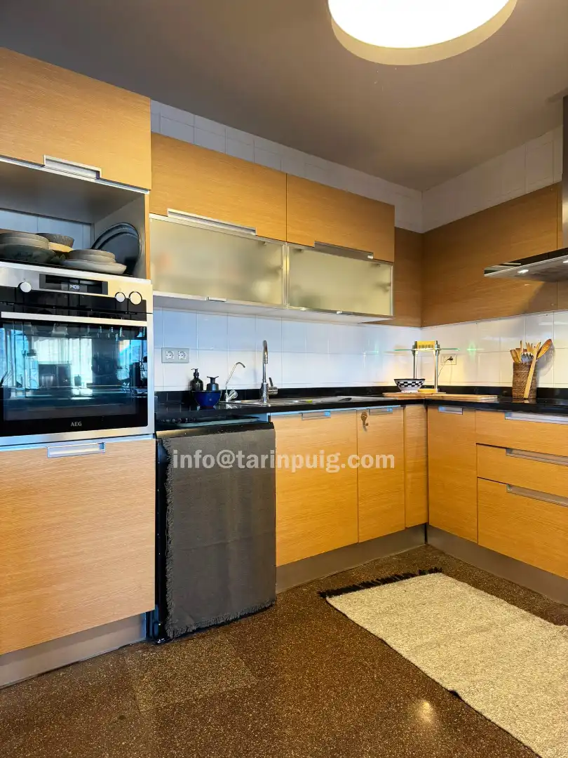 Cocina de Casa o chalet en venta en Begues con Aire acondicionado, Calefacción y Jardín privado