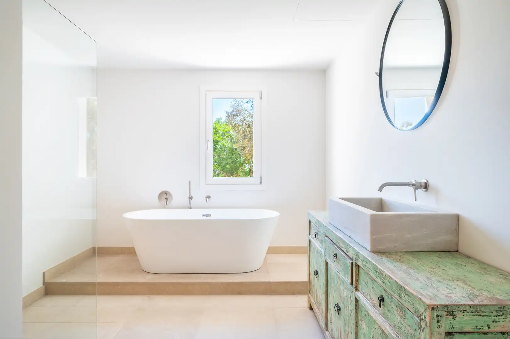 Baño de Finca rústica en venta en Campos del Río con Aire acondicionado, Calefacción y Terraza