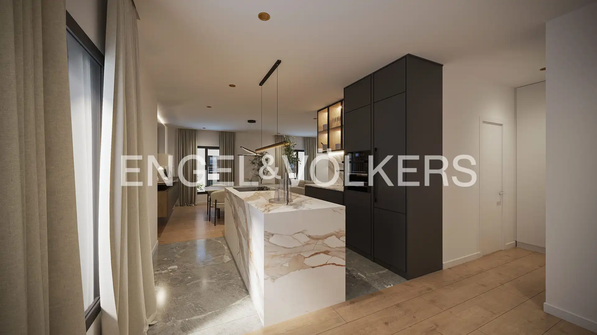 Cocina de Apartamento en venta en Madrid con Calefacción y Trastero