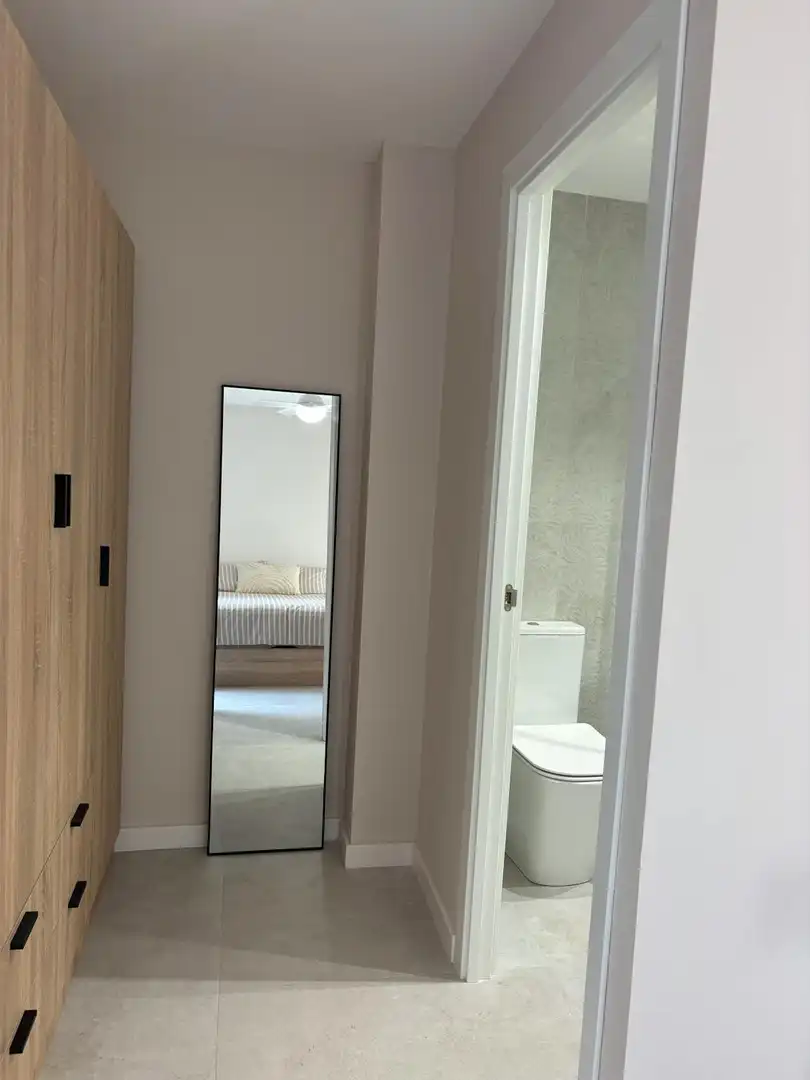 Bathroom of Flat for rent in Moncada  with Air Conditioner, Heating and Private garden