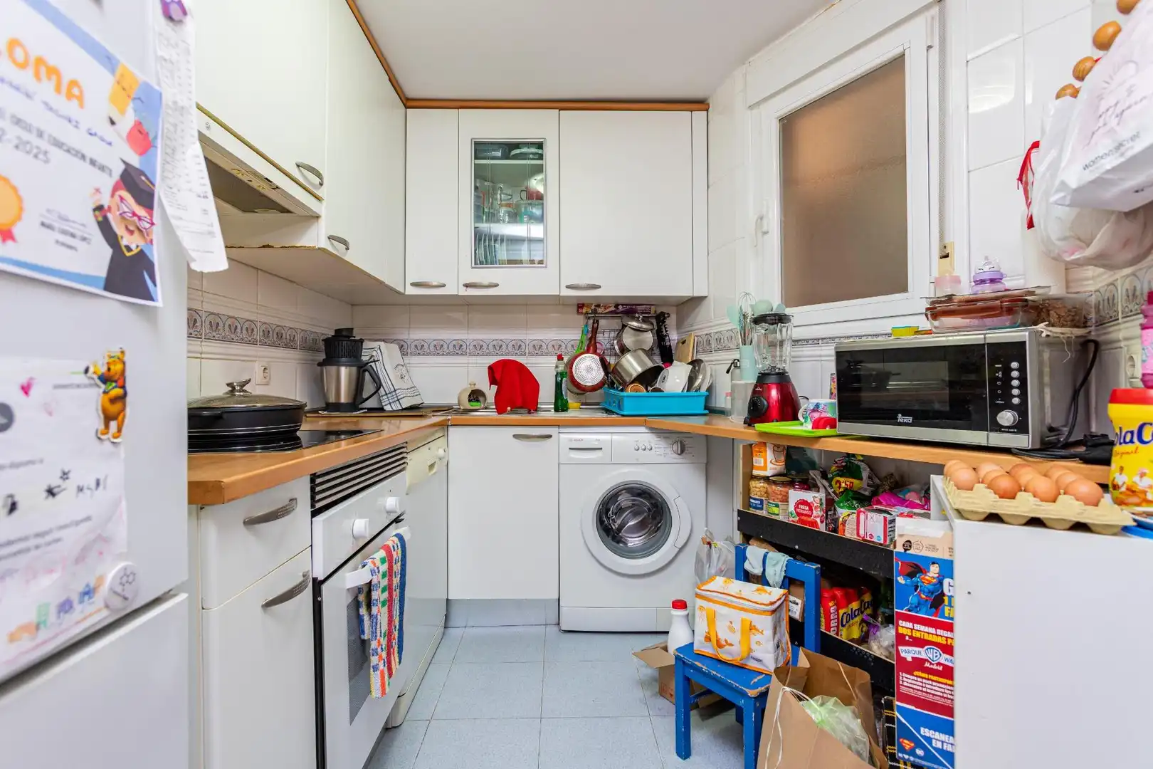 Kitchen of Flat for sale in Manzanares El Real  with Heating and Storage room