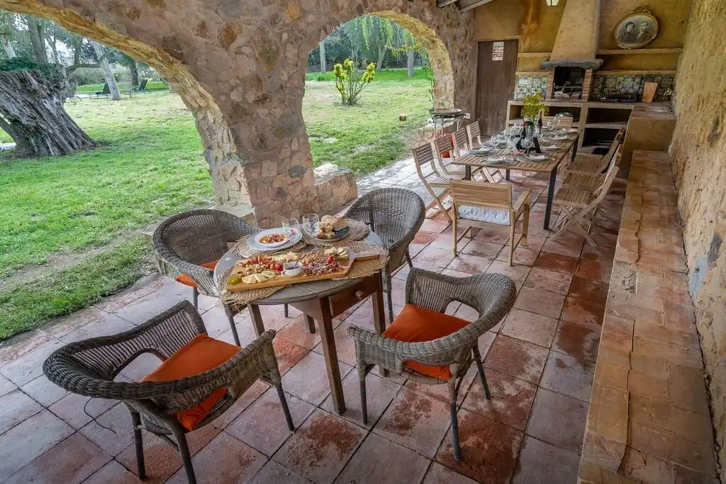 Casa rústica amb piscina en venda a Llagostera, imagen 47