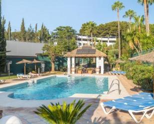 Swimming pool of Duplex for sale in Marbella  with Air Conditioner, Terrace and Swimming Pool