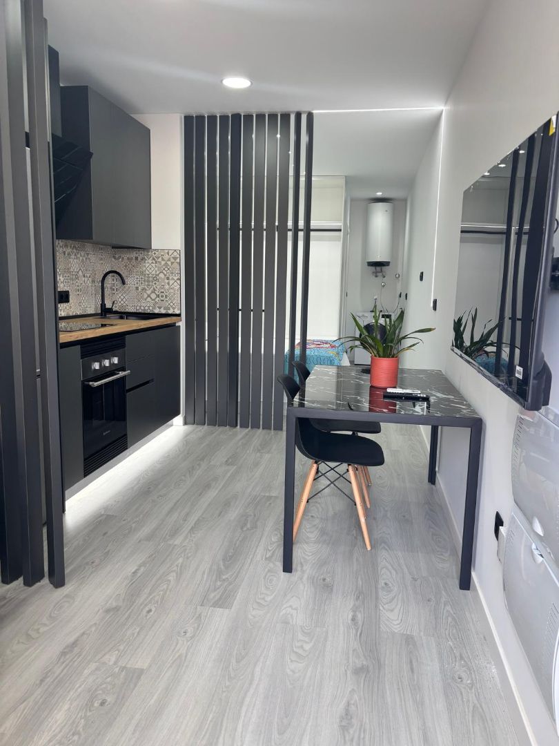 Kitchen of Study to rent in  Murcia Capital  with Air Conditioner, Parquet flooring and Furnished