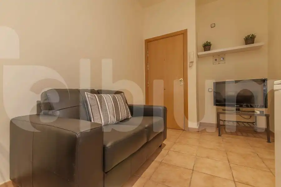 Wohnzimmer von Wohnung zur Miete in Barcelona mit Klimaanlage und Heizung