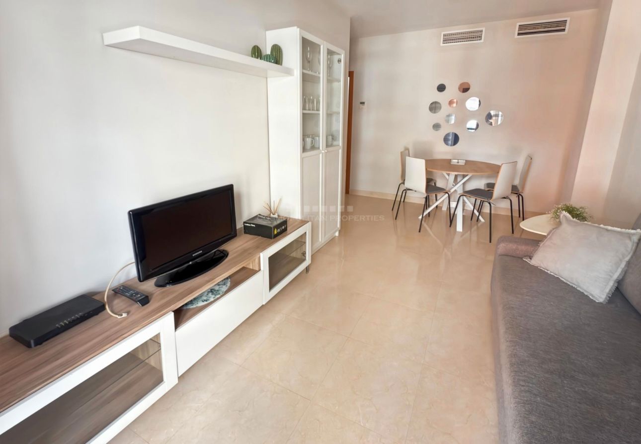 Living room of Flat for sale in Fuengirola  with Air Conditioner, Furnished and Oven