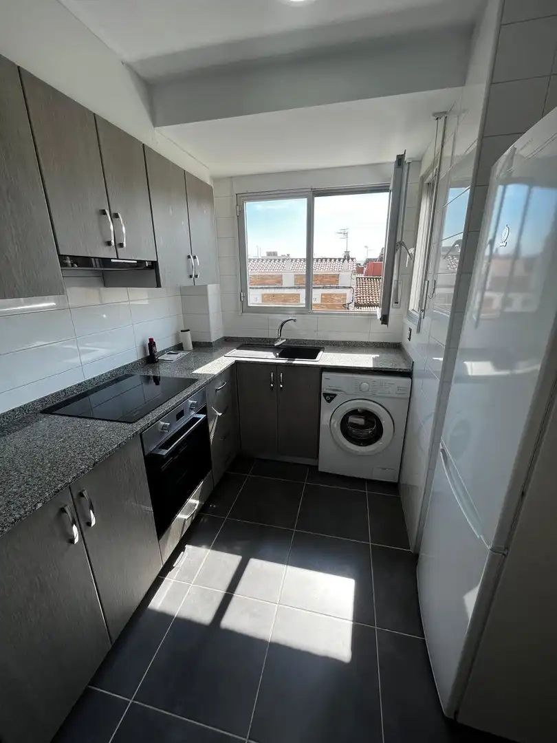 Kitchen of Flat for sale in Santa Bàrbara  with Private garden and Parquet flooring