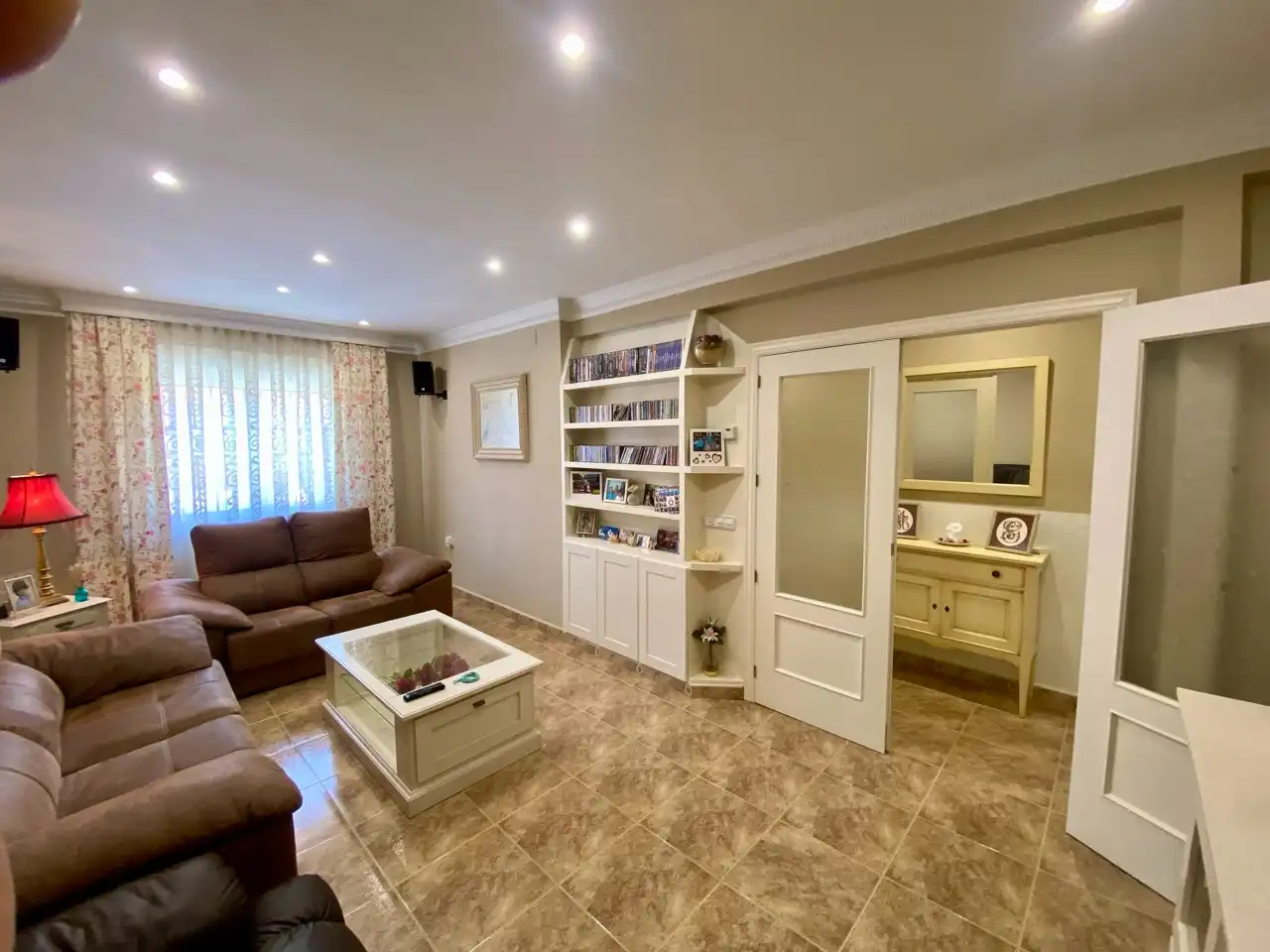 Living room of Detached homes for sale in Villarrubia de los Ojos  with Air Conditioner, Heating and Private garden