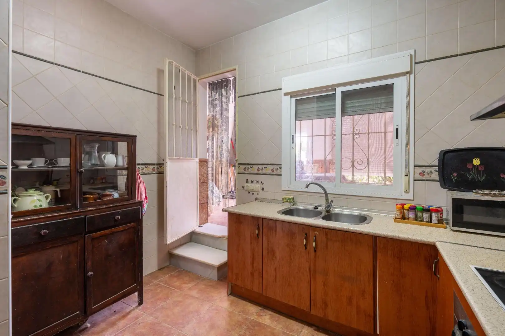 Cocina de Casa o chalet en venta en Alhama de Almería con Jardín privado y Terraza