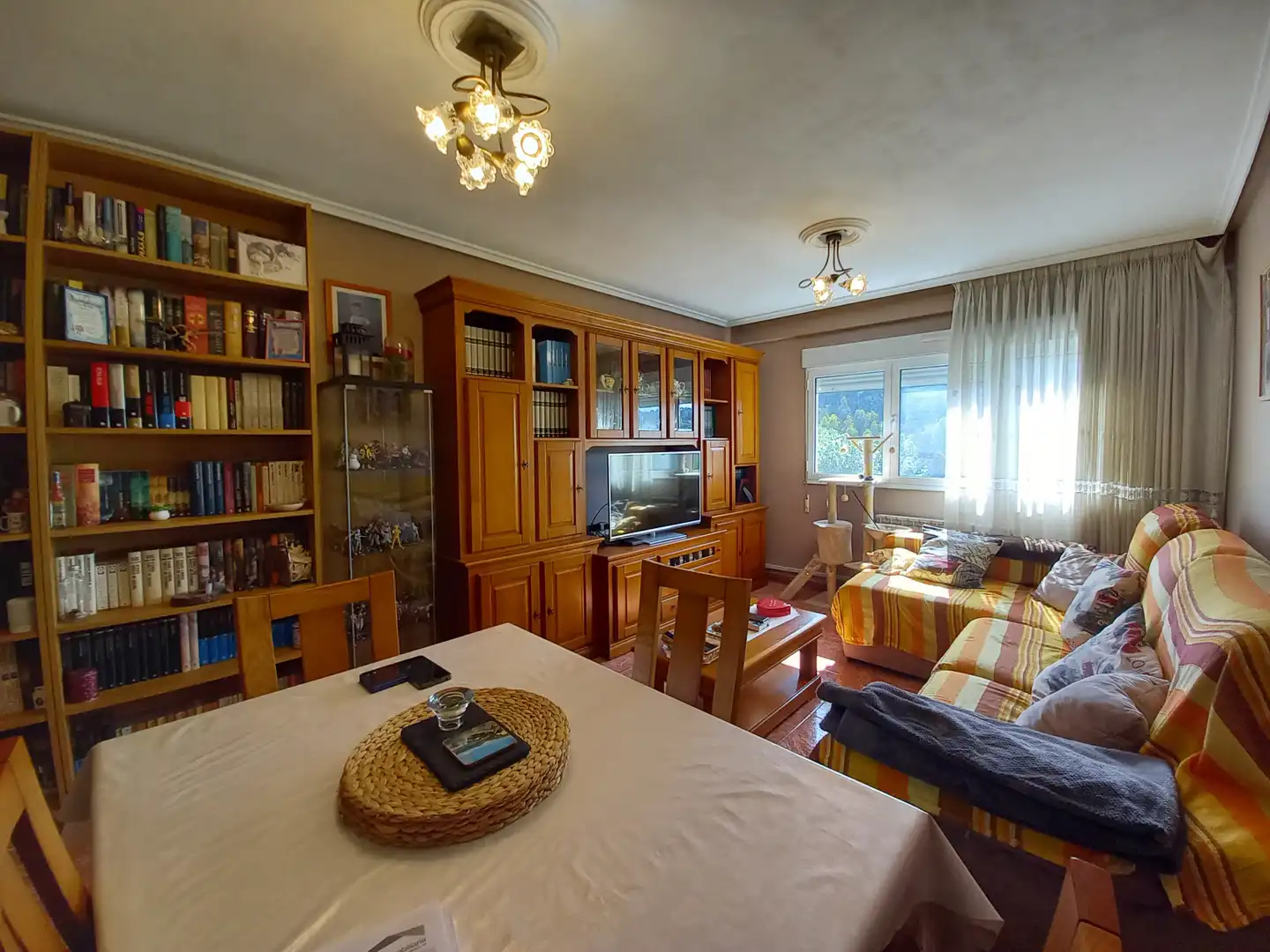 Living room of Flat for sale in Castrillón  with Heating, Storage room and Oven