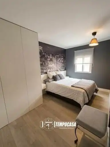 Schlafzimmer von Wohnung zum Verkauf in Madrid mit Klimaanlage und Möbliert