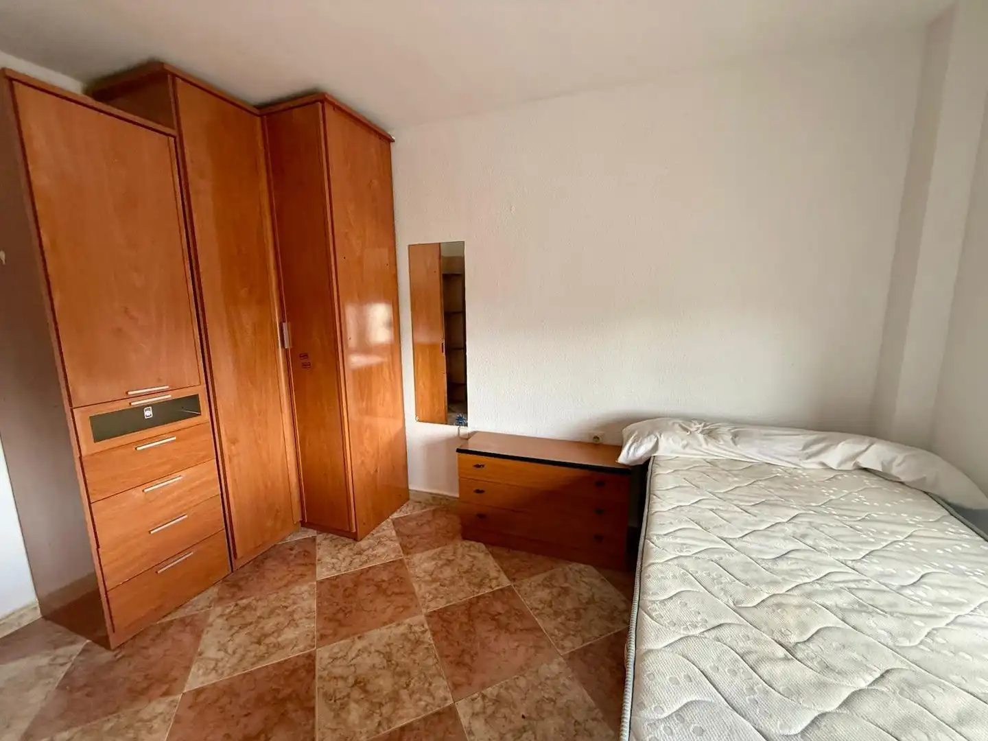 Bedroom of Flat for sale in Málaga  with Terrace, Furnished and Balcony