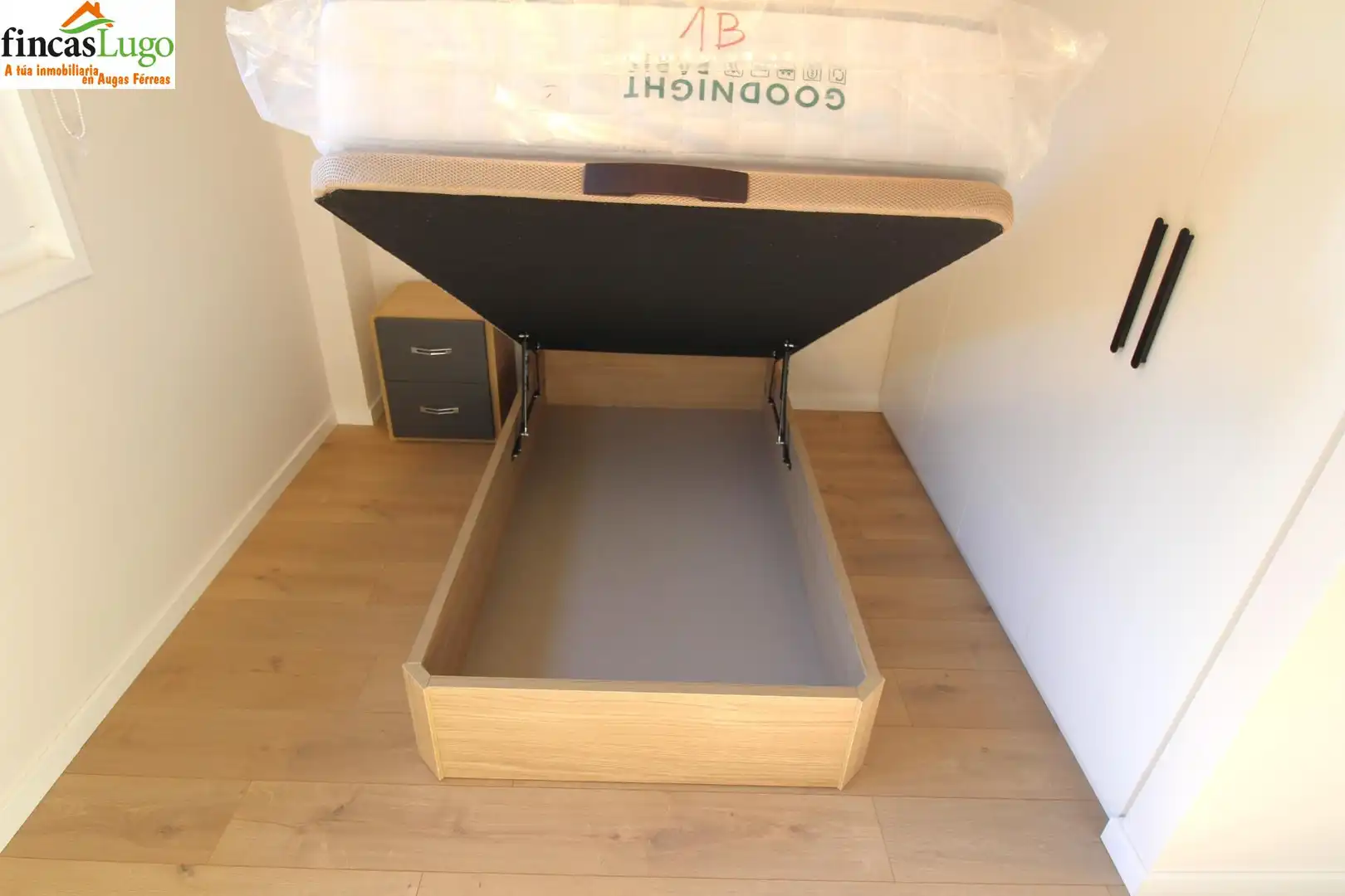 Bedroom of Apartments for rent in Lugo  with Heating and Furnished