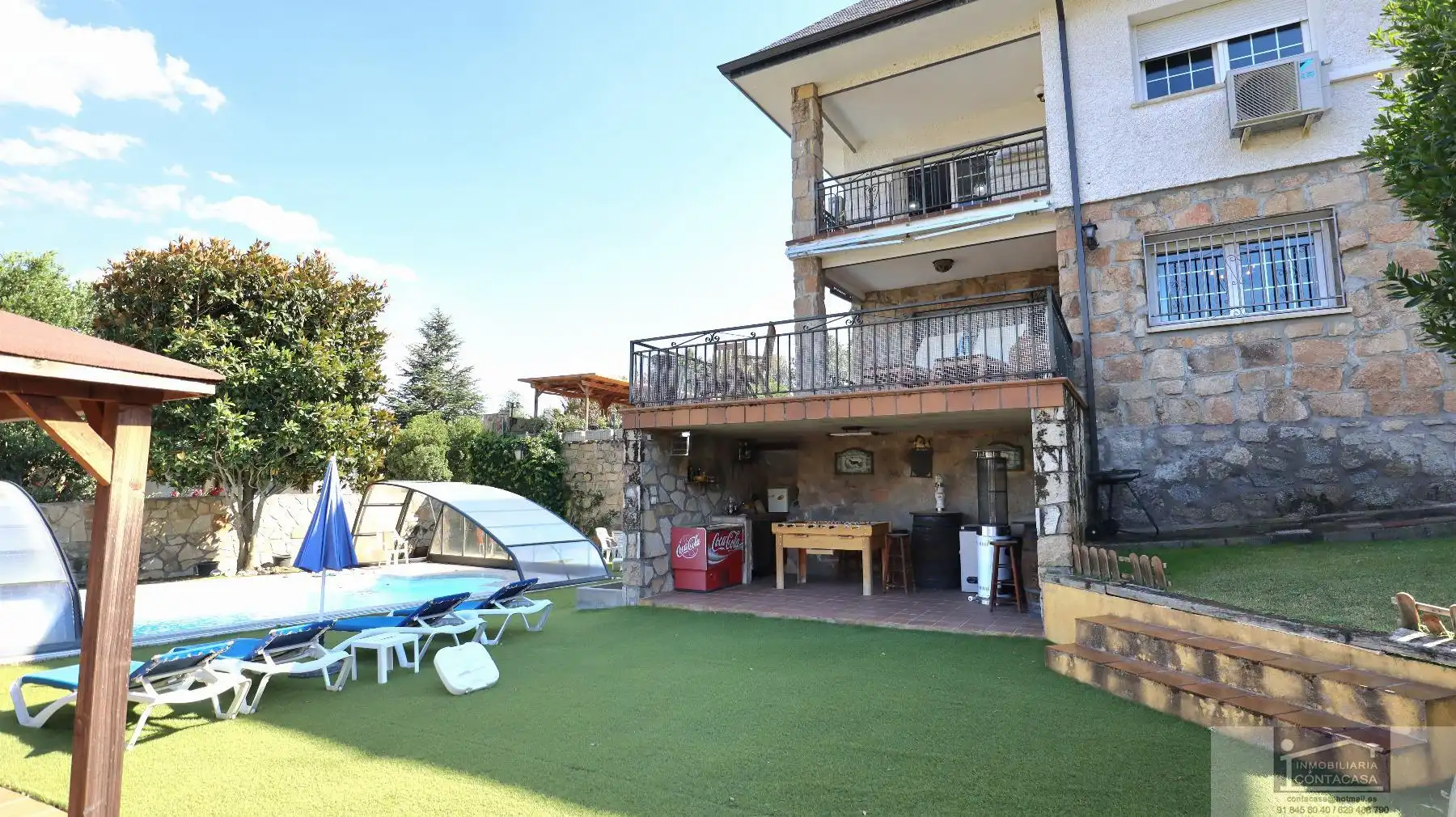 Terraza de Casa o chalet en venta en El Boalo - Cerceda – Mataelpino con Aire acondicionado, Calefacción y Terraza