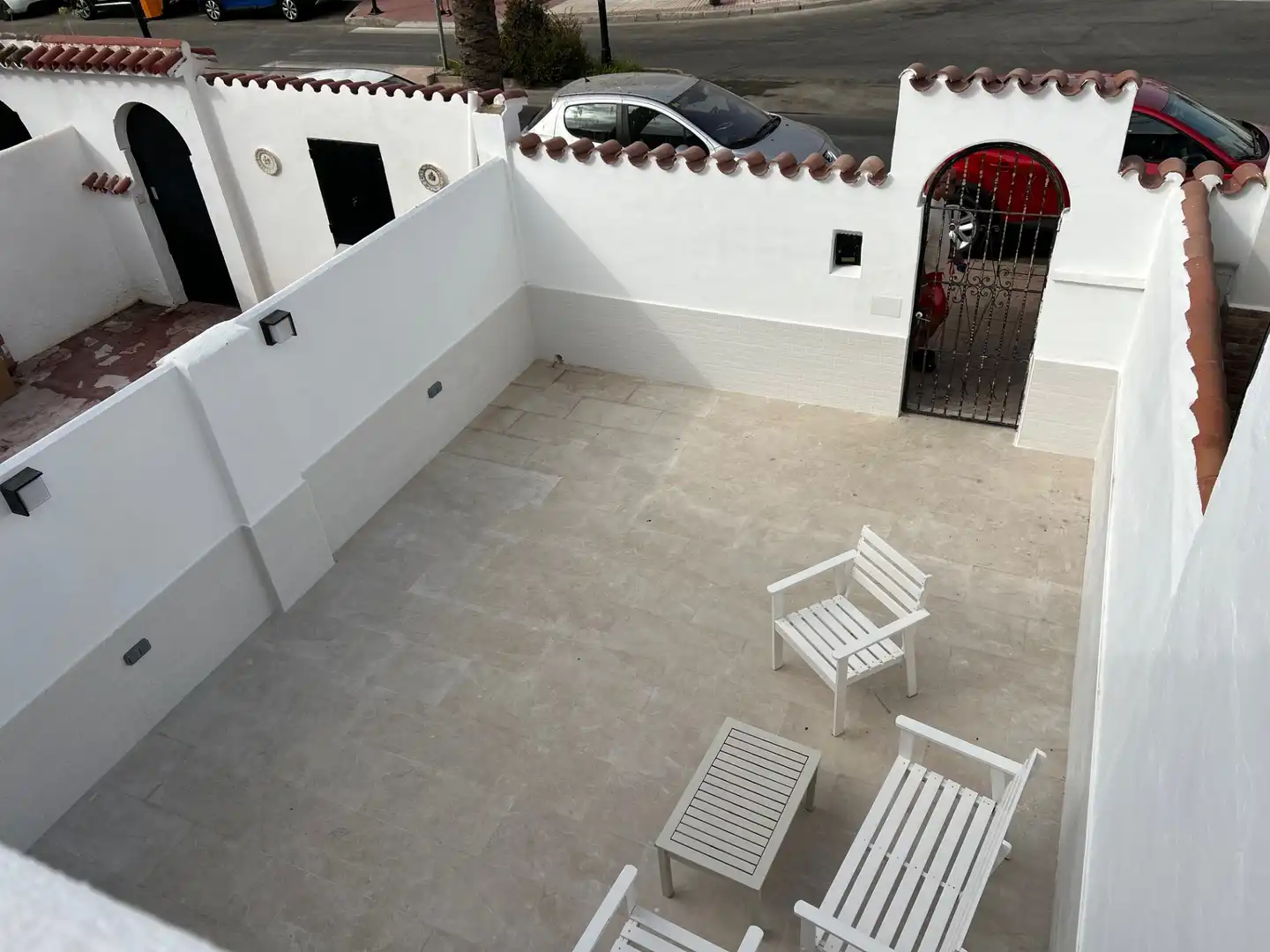 Terrassa de Casa adosada de lloguer en Benalmádena amb Aire condicionat, Calefacció i Terrassa