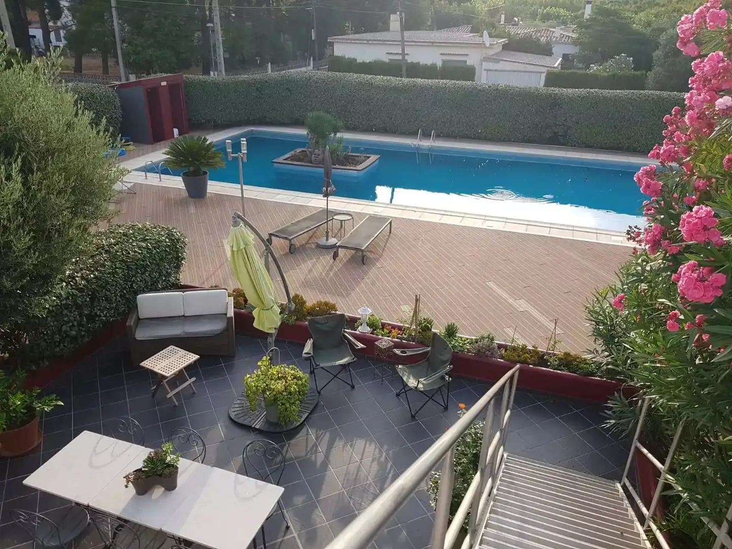 Piscina de Casa o xalet en venda en Colera amb Aire condicionat, Calefacció i Jardí privat