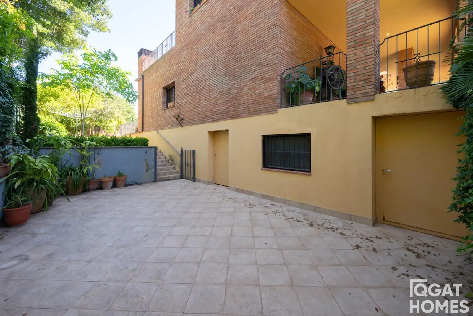 Terraza de Casa o chalet de alquiler en Sant Cugat del Vallès con Aire acondicionado, Calefacción y Jardín privado