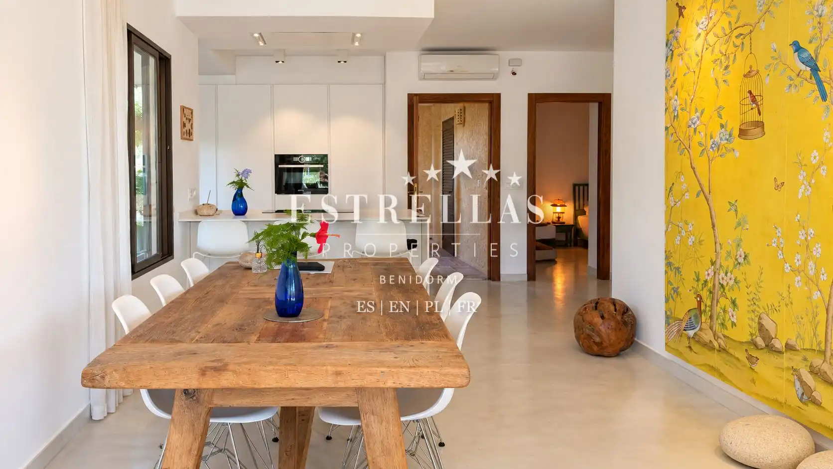 Comedor de Apartamento en venta en Altea con Aire acondicionado, Calefacción y Jardín privado
