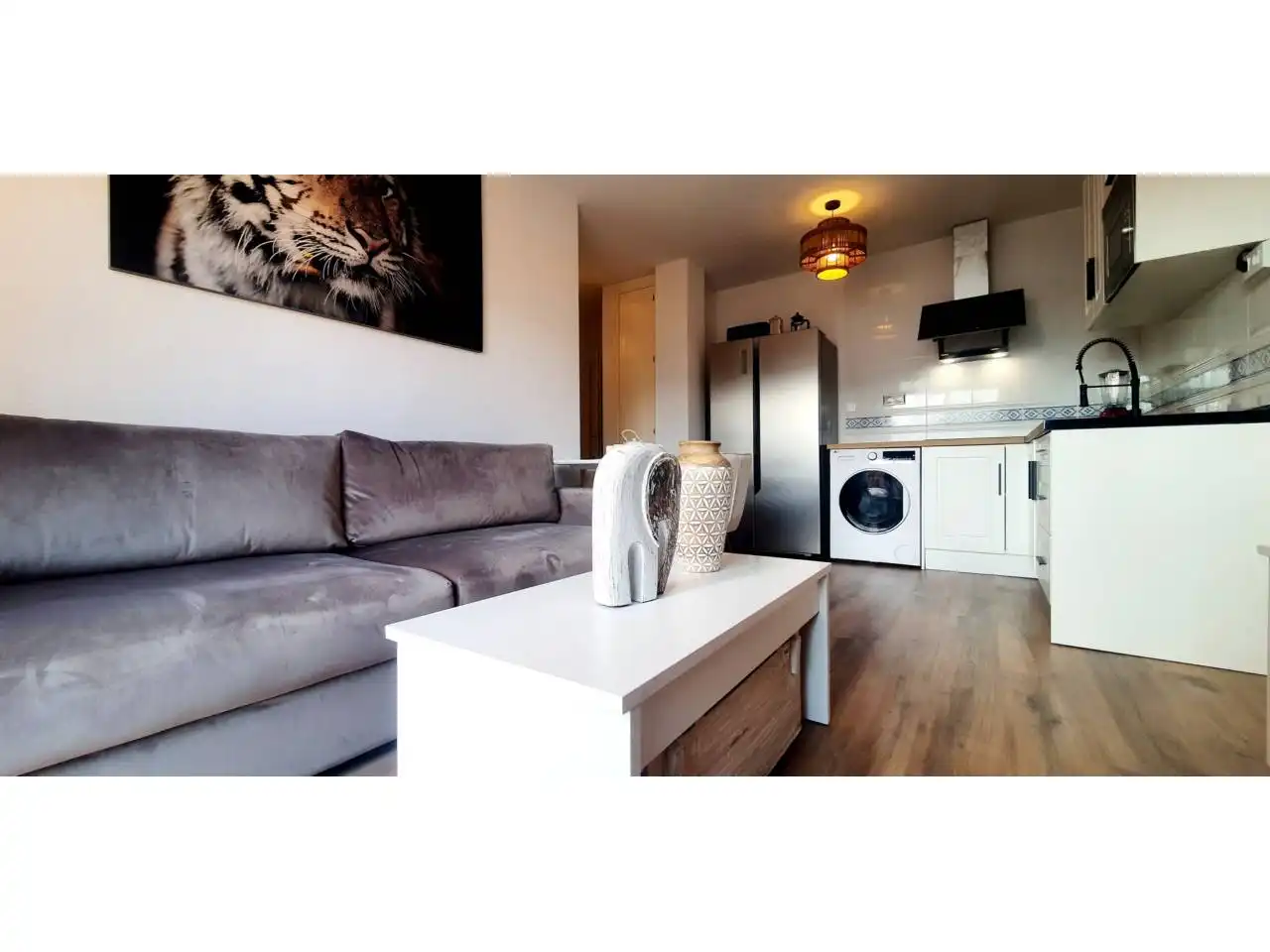 Sala de estar de Estudio en venta en Vícar con Calefacción, Terraza y Trastero