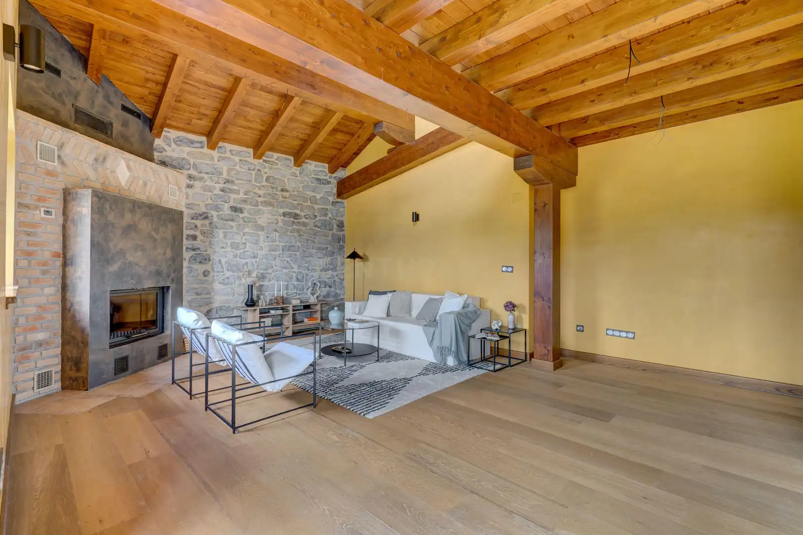 Sala d'estar de Casa o xalet en venda en Larraun