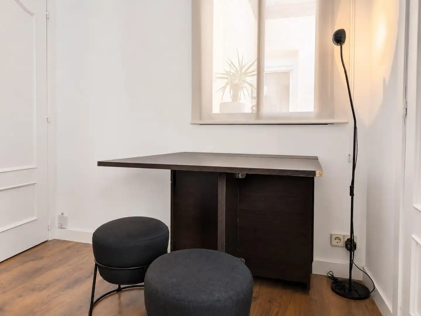 Esszimmer von Wohnung zur Miete in Madrid mit Klimaanlage, Heizung und Möbliert