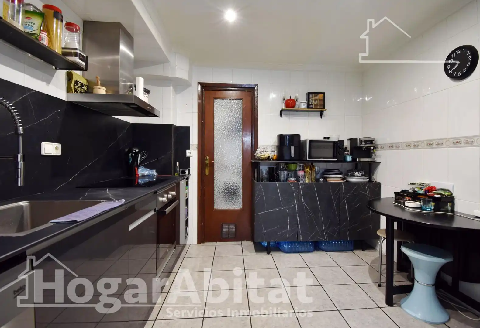 Kitchen of Flat for sale in Oliva  with Air Conditioner, Heating and Terrace
