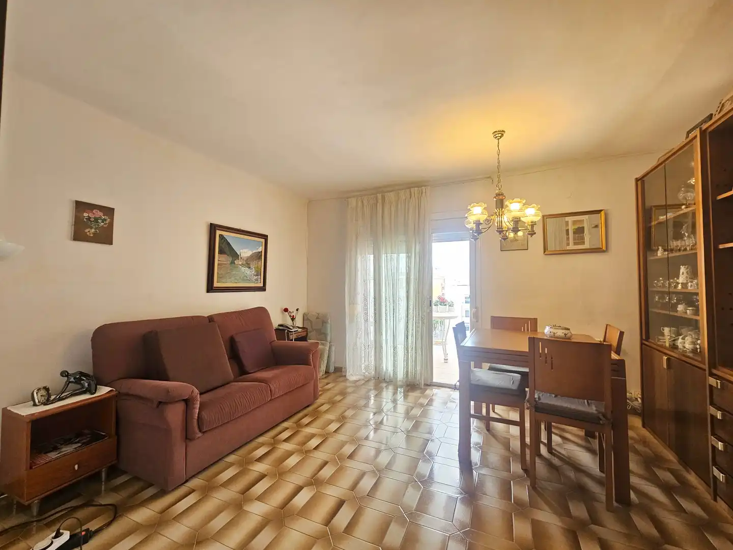 Living room of Flat for sale in Sabadell  with Heating, Oven and Balcony