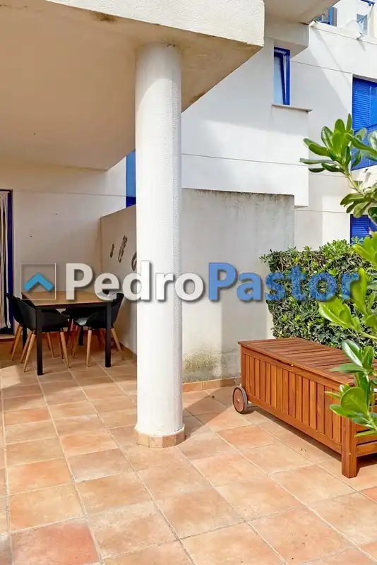 Terraza de Apartamento en venta en Dénia con Aire acondicionado, Calefacción y Jardín privado
