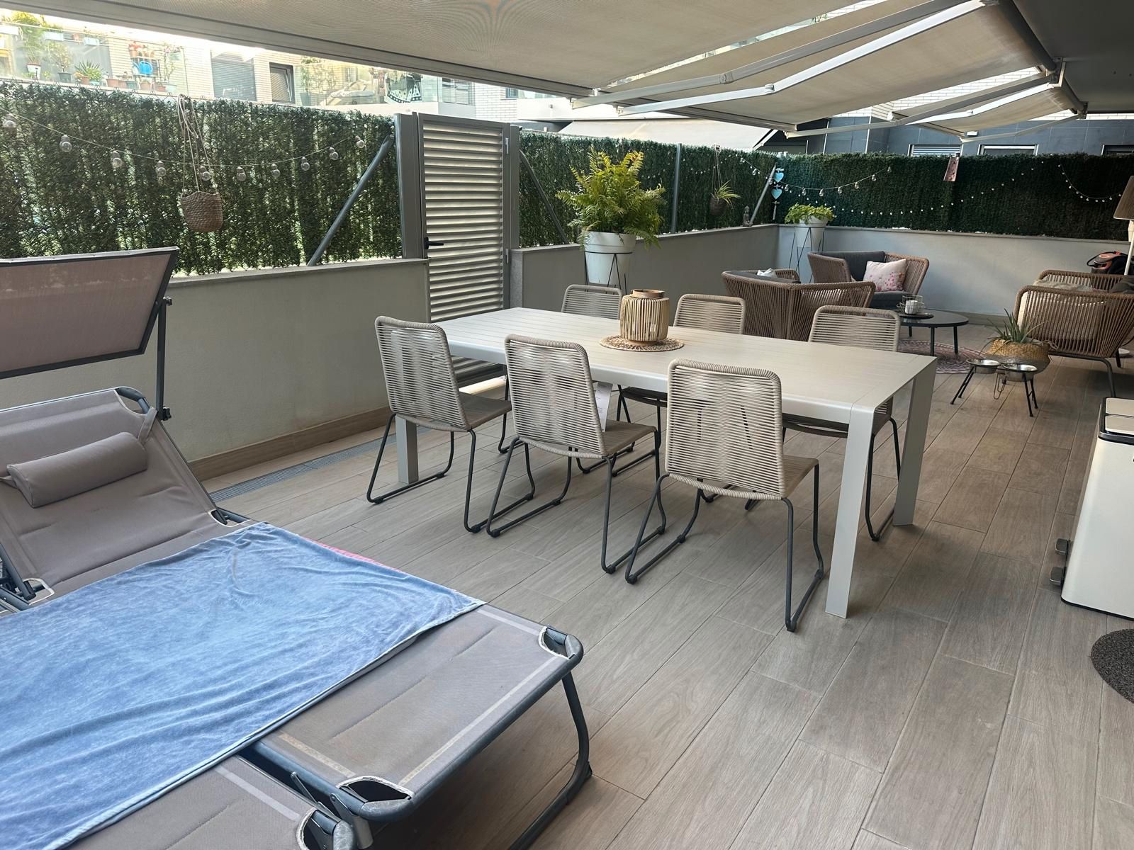 Terrace of Flat for sale in Sant Boi de Llobregat  with Air Conditioner, Heating and Parquet flooring