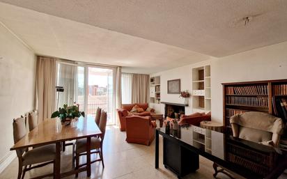 Living room of Attic for sale in Girona Capital  with Air Conditioner, Heating and Terrace